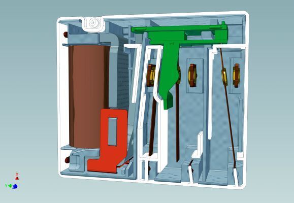Bild 2: Im Fall eines Federbruchs verbleibt die Feder in der Kontaktkammer. (Elesta)