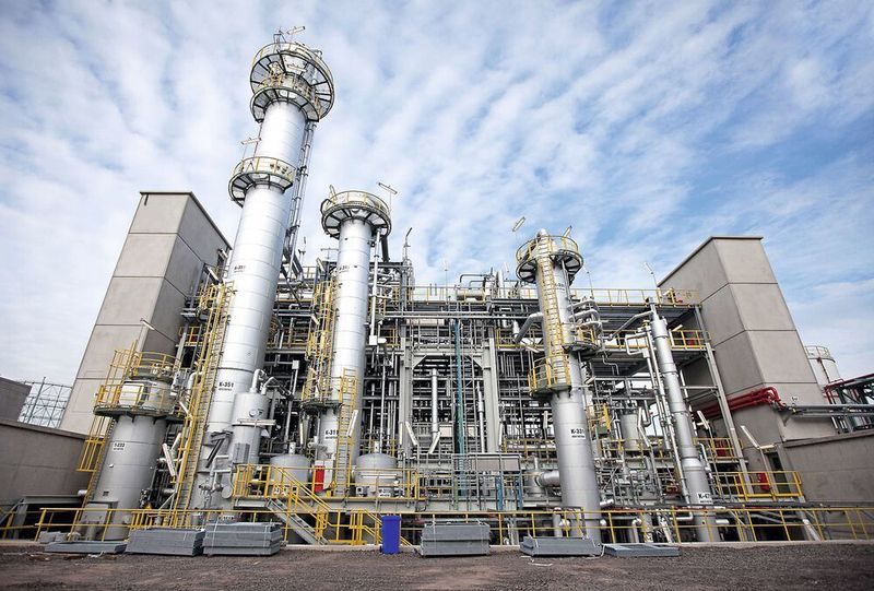 Ein Teil des PA12-Anlagenkomplexes in Marl (Evonik)