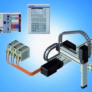 Figure 1: Multiple-axis motion systems with complete control Indramotion for CMS handling.