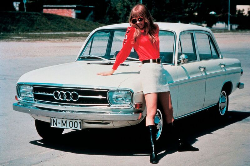 Der Audi 60 zählte zu den Genf-Debütanten vor 50 Jahren. (Bild: Audi)