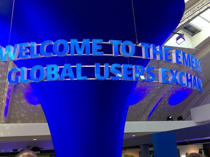 Emerson reported a record attendance of 1600 participants from 52 countries at this year's (EMEA) Global User Exchange in The Hague.  (PROCESS)