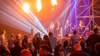 Highway to the Cloud: die italienische Band "Radar" heizte den Teilnehmern der Igel Disrupt2020 kräftig ein. (Vibrant Media Productions, LLC )