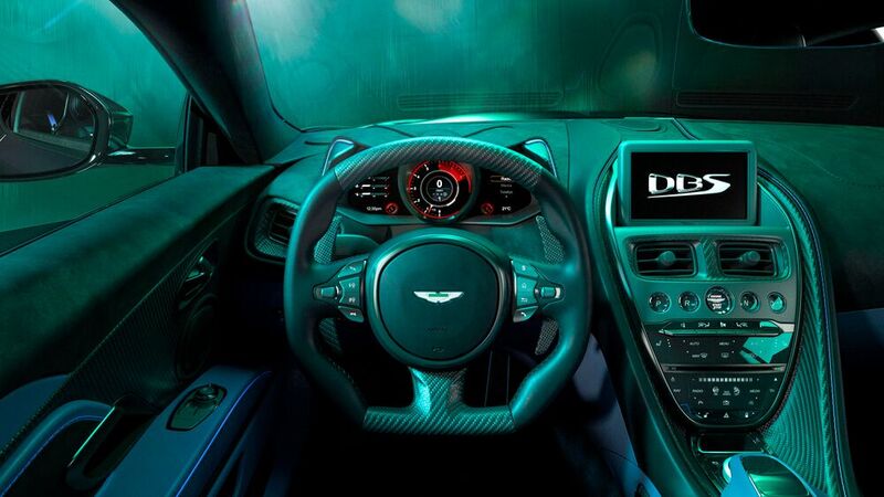 Der DBS ist zwar sportlich eingerichtet, doch bietet er auch als Ultimate GT-Eigenschaften. (Bild: Aston Martin)