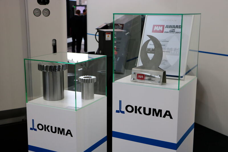Okuma is a proud winner of an MM Award of EMO Hannover this year. (Gillhuber)