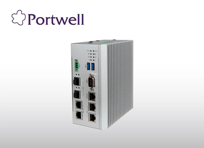 Das Peca-6232T ist eine All-in-One-Lösung, die verschiedene Sicherheitsprotokolle, wie VPN, Firewall und IDS/IPS unterstützt. (Bild: Portwell)