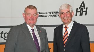 Neu gewählt: Präsident Alexander Repp (l.) und Vizepräsident Michael Kraft. (Bild: AHH/Paul Müller)
