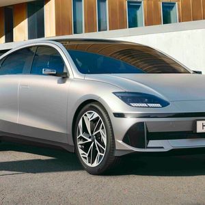 Der Hyundai Ioniq 6 soll durch seine Stromlinienform besonders effizient sein.(Bild:  Hyundai)