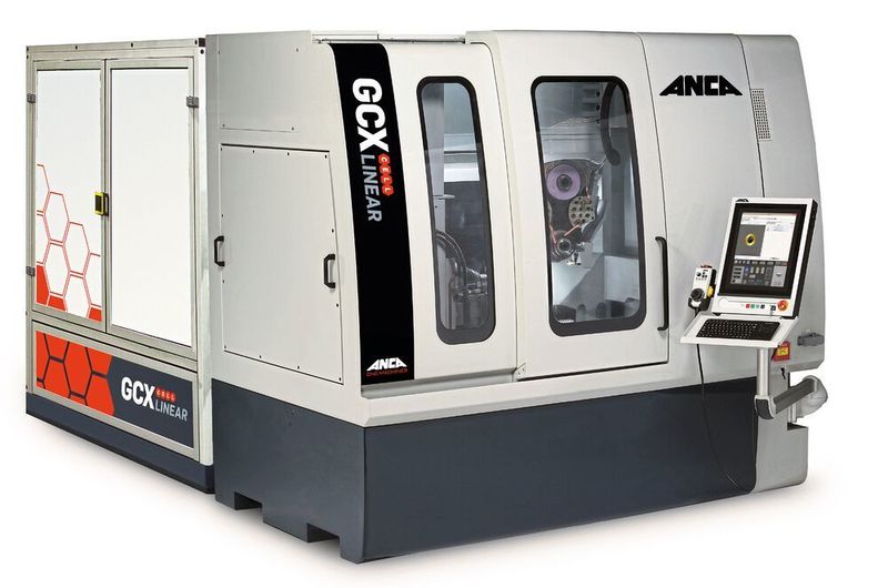 Wenn es noch produktiver sein soll, dann steht die „GCXcell Linear“ zur Verfügung, die alle Funktionen der GCX Linear enthält, aber zusätzlich einen Standardroboterlader für Werkzeugrohlinge und Schleifscheiben besitzt. (Anca)