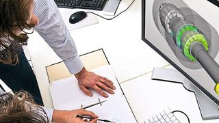 Bild 1: Mit SKF Simpro Quick lässt sich die Leistung von Lageranordnungen auf Grundlage ihrer jeweiligen Anwendungsanforderungen und Betriebsbedingungen sehr schnell untersuchen. (SKF)