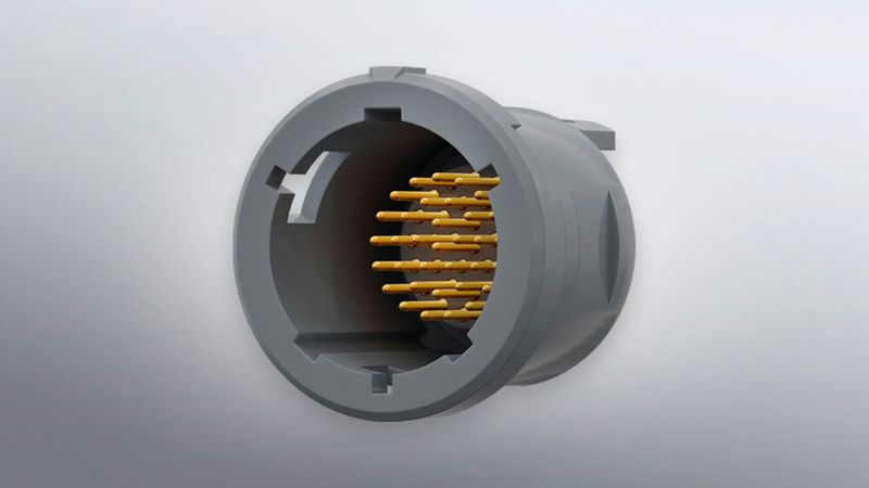 Bild 7: Disposable Geräteeinsatz für die Medi-Snap Push-Pull-Steckverbinder. (Bild: ODU)