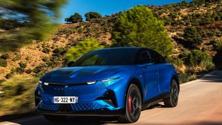 Alpine nennt sein jüngstes vollelektrisches Modell A390, „Sport Fastback Limousine“. (Bild: Thomas Cortesi)