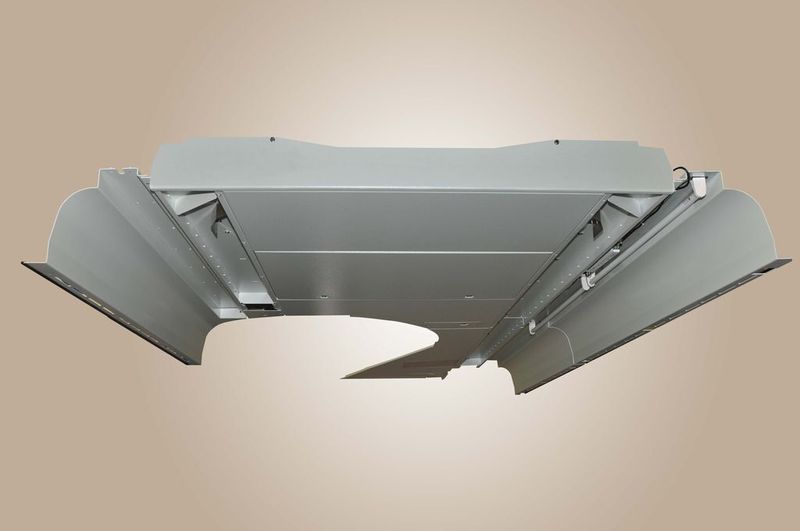 Stabil trotz großer Durchbrüche für Klima- und Kommunikationstechnik: Ein Deckenelement für den Desiro. (Archiv: Vogel Business Media)