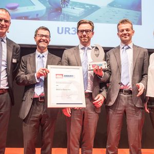 Der MM Award in der Katergorie Industrieroboter (Knickarm/Scararoboter) ging an Universal Robots und den UR3.
