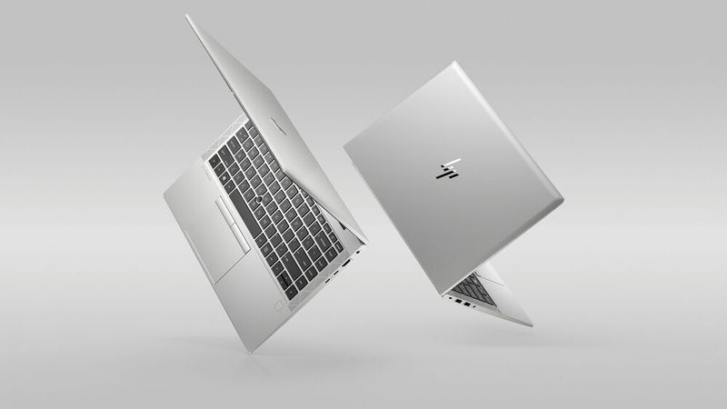 Beim nur 1,13 Kilogramm schweren 14-Zöller Elitebook 840 G8 Aero verwendet HP ein leichtes Chassis aus Magnesium und recyceltem Kunststoff. Im Innern arbeitet ein Intel-Core-Prozessor der 11. Generation, optional mit vPro. (HP)