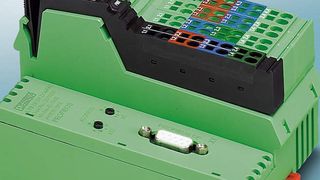 Der Profibus-Koppler von Phoenix Contact bindet Sicherheitsfunktionen in die Steuerung ein. Bild: Phoenix Contact (Archiv: Vogel Business Media)