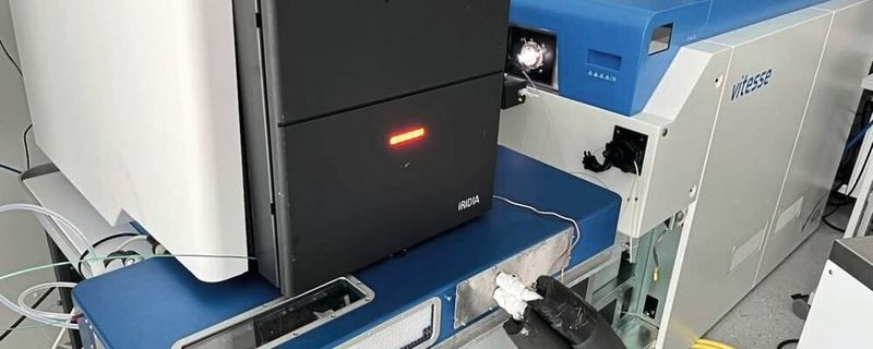 Cryo-LA-ICP-TOFMS Setup am Alfred-Wegener-Institut(Bild:  Alfred-Wegener-Institut / Pascal Bohleber)