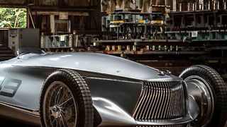 Mit dem Prototype 9 haben Infiniti-Designer, -Entwickler und -Karosseriebauer eine Studie entwickelt, die den Stil der Rennwagen der 1940er Jahre aufnimmt. (Infiniti)