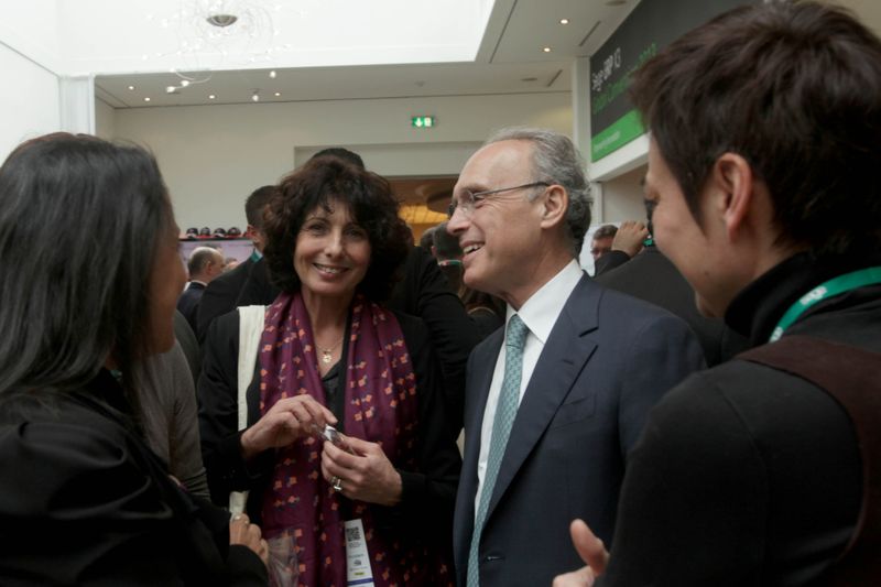 Guy Berruyer, CEO der Sage Gruppe, mischte sich unter die Besucher der Sage ERP X3 Global Convention im Hotel Berlin, Berlin. (Sage)