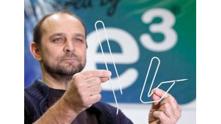 Kundenspezifische Embedded-Lösungen: Die e³-Leuchtmittel haben einen Durchmesser von 3 mm und können in unterschiedlichen Formen produziert werden (Wammes)