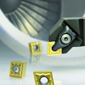 Bild 2: Die Schneidstoffsorte CTP5115–M34 wurde für die Bearbeitung von Superlegierungen entwickelt. Bild: Ceratizit