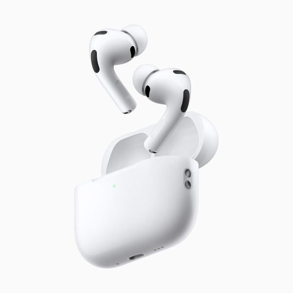 Integriert in den AirPods Pro 3 ist jetzt auch ein Herzfrequenzmesser. (Bild: Apple)