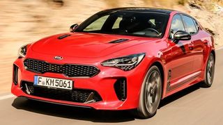Mit dem Kia Stinger will der koreanische Autobauer die Etablierten im Sport-Segment – Audi A5 Sportback und BMW 4er Gran Coupé – angreifen.  (Kia)
