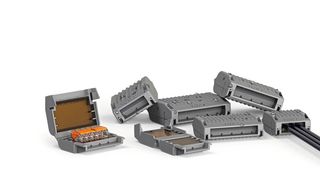 Gelbox: Box auf, Klemme rein, Deckel zu, so einfach ist die Handhabung. (Wago)