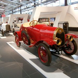 Impressionen aus der Oldtimer-Sammlung des Audi Forums...