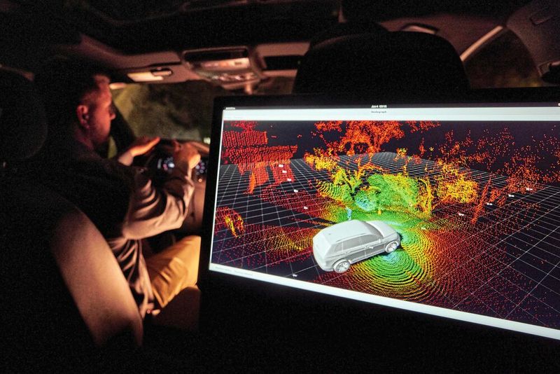 Suppliers and start-ups are constantly improving sensor technology. But much of it does not make it into series production(Image: Steve Fecht)