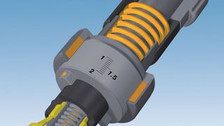 ROBA-capping head Hysterese-Verschließkopf: Hochwertige Permanentmagnete und ein magnetisierbares Hysteresematerial erzeugen verschleißfrei ein konstantes, stoßfreies Schlupfmoment.  (Bild: Chr. Mayr)