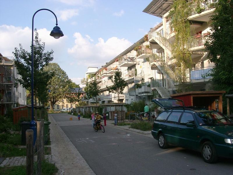 Der Freiburger Stadtteil Vauban. (Bild: Vauban)