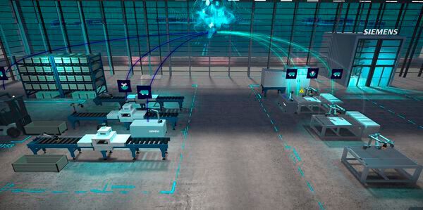 Siemens integriert Google-Technologie in seine Fabrikautomation - damit soll der Einsatz von KI einfacher werden. (Bild:  Siemens)