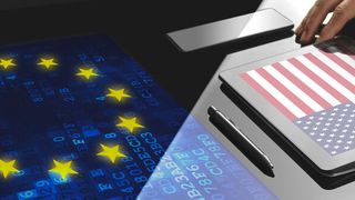 Das Nachfolgeabkommen zu Privacy Shield soll den Datentransfer zwischen den USA und der EU fördern und Bedenken des Europäischen Gerichtshofs ausräumen. (Bild: denizbayram – stock.adobe.com)