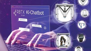Der KI-Chatbot von RBTX hilft beim Einstieg in die Welt der einfachen und kostengünstigen Automatisierung.  (Bild: iogus GmbH)