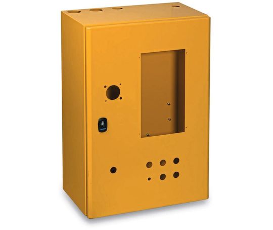 Die Stärke von Elcase ist massgeschneiderte Bearbeitung von Schaltschränken und Elektrogehäusen nach kundenspezifischen Wünschen.(Bild:  Elcase)