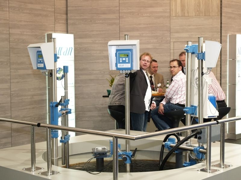 Impressionen von der IFAT 2005  (Bild: Messe München)