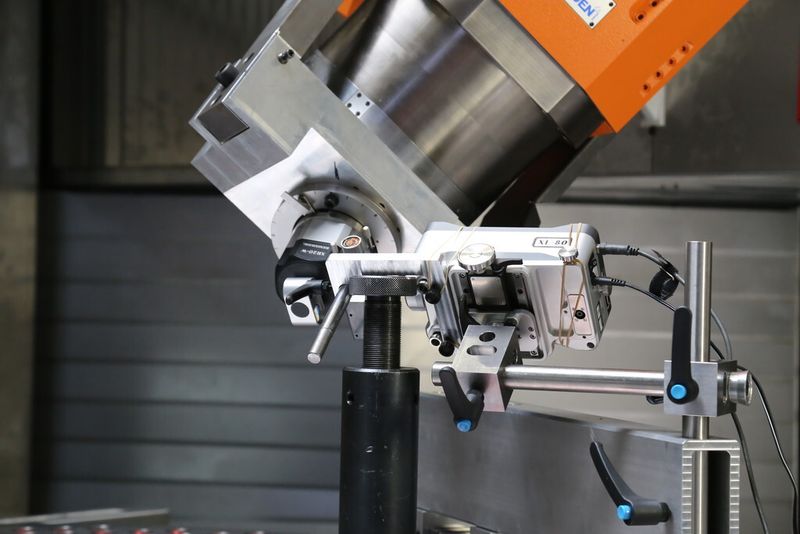 Kernkompetenz Spindeltechnologie: Die Spindeln sind perfekt auf ihre Aufgaben zugeschnitten ist. Patentiert ist die Double-Drive-Spindeltechnologie die sowohl hohe Drehmomente (per Getriebe) als auch hohe Drehzahlen fahren kann. (Matthias Böhm)