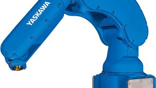 Der neue Kompaktroboter Motoman MPX1150 wurde speziell für das Lackieren kleiner Werkstücke entwickelt.  (Yaskawa)