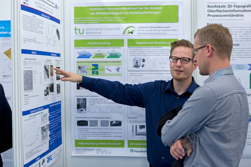 Eindrücke von der Werkstoffwoche Dresden 2015. (Bild: Werkstoffwoche Dresden)