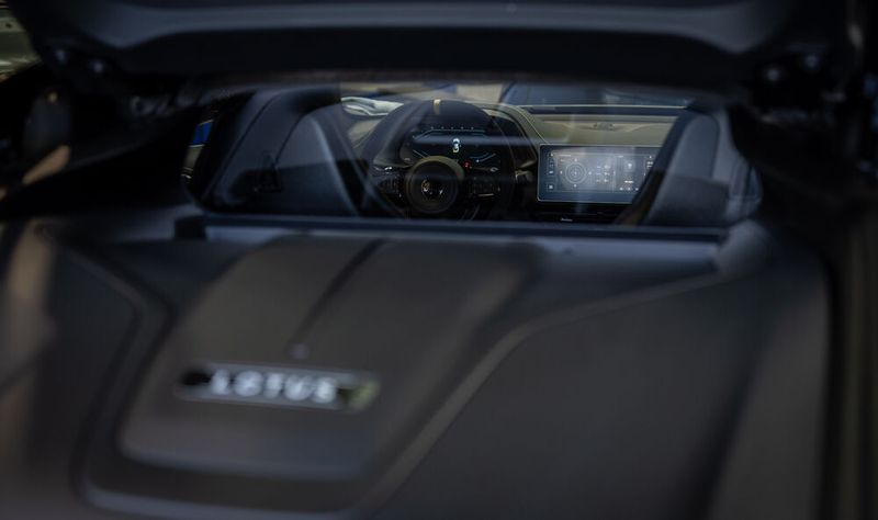 Mit dem weltweit leistungsstärksten Vierzylinder-Serienmotor hat Lotus durchaus ein Alleinstellungsmerkmal im Wettbewerb. (Bild: Lotus)