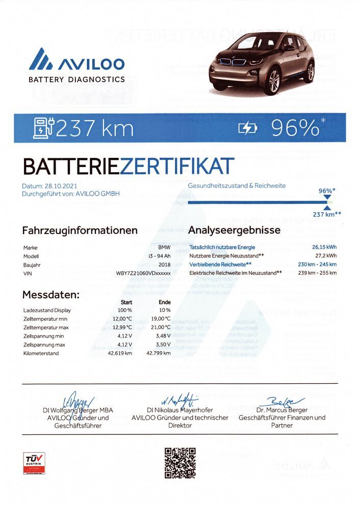 Gesundheitstests für die Batterie Bild 1 / 3