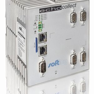 Echocollect bietet umfassende Möglichkeiten zur Datensammlung über serielle- und Ethernet-Schnittstellen.