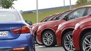 Die beiden Neuen: BMW X4 und BMW 4er Grand Coupé. (Foto: Richter)