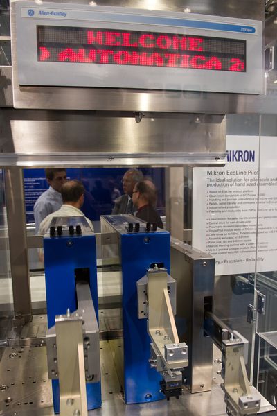 Rückblick: Impressionen von der Automatica 2012. (Bild: Messe München)