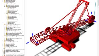 Schaufelradbagger in der neuen Version der Simultation-X. (Bild: ITI)