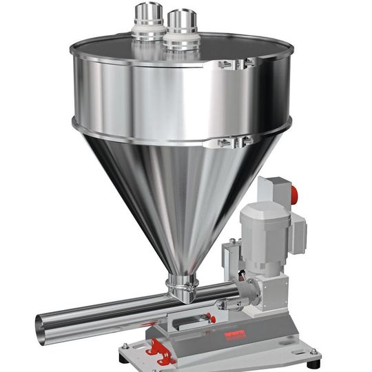 Die neue DS-Reihe (hier der der DS80E) kommt in vier Größen auf den Markt und zeichnet sich durch eine einfache Konstruktion aus.(Bild:  Brabender)