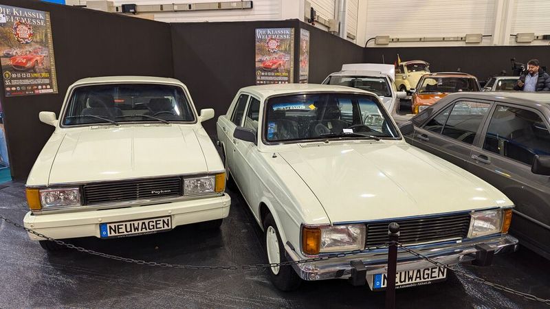 Das wohl exotischste Fahrzeugmodell auf der Essen Motor Show 2024 war der Paykan, ein iranisches Auto auf Basis des Hillman Hunter. (Bild: Rosenow – VCG)