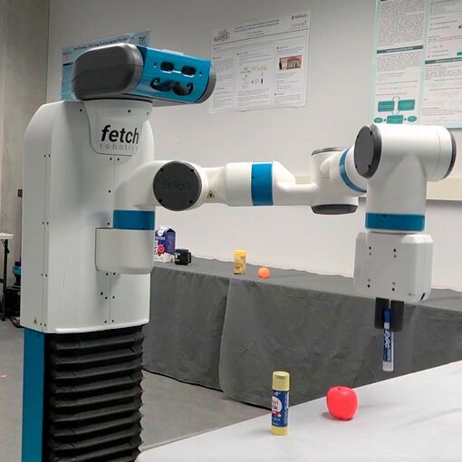 Fetch, the robot used in the research Fetch, the robot used in the research