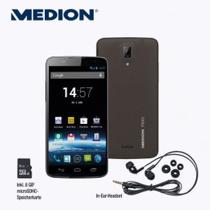 Nur in den Nord-Filialen von Aldi gibt es das Medion-Smartphone Life P5001.