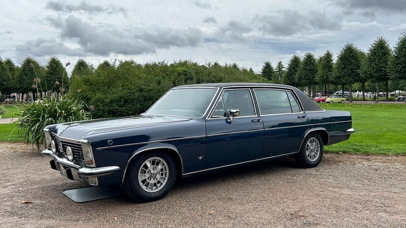 Mit diesem Opel Diplomat B V8, 1975 verlängert vom Bremer Karosseriebauer Conrad Pollmann, wurde US-Präsident Gerald Ford während seines Deutschland-Besuchs im gleichen Jahr chauffiert. (Bild: Peter Diehl)